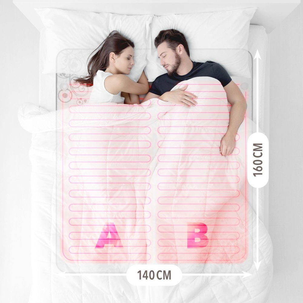 Elektricky vyhřívané prostěradlo Heating Blanket S2-4